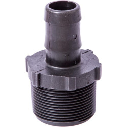 1-1/2" išorinis sriegis x 1" žarnos kotas HB150100