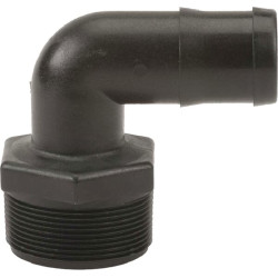 Žarnos jungtis 2" NPT išorinis sriegis x 1 1/2" 90° HB20015090