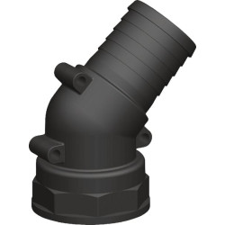 Žarnos antgalis 45° 50 mm x 2" F 111750