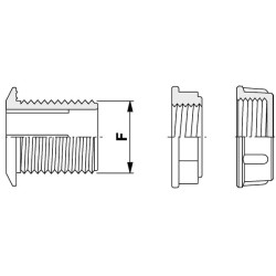 Bako išleidimo anga 2" pilnai sukomplektuota 220079