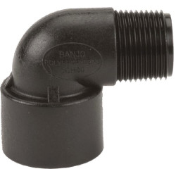 90° alkūnė, vidinė/išorinė, 3/4 colio, SL07590