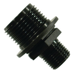 Raudonas nipelis M/M 3/4"x3/8" 2402031