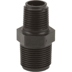 Dvigubas nipelis M/M 3/4"x 1/2"N RN075050