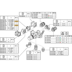 Pagrindinis elektrinis perjungimo vožtuvas 8710502