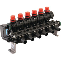 Vožtuvų blokas 6TB su šakine jungtimi 87301651