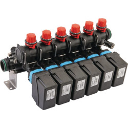 Vožtuvų blokas 6TB su šakine jungtimi 87301651