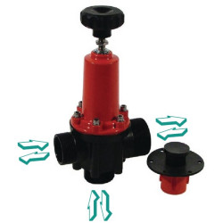 Slėgio mažinimo / reguliavimo vožtuvas 1" x 1 1/4" 15 bar Viton 00200016V