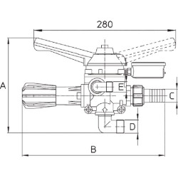 Valdymo blokas M170 17020623