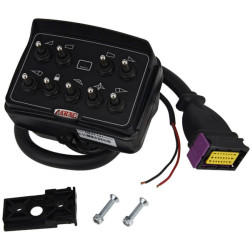 Hidraulinė valdymo dėžutė 6+3 padėčių 46697060