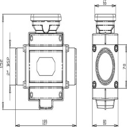 Magnetinis srauto matuoklis 2" M0377060