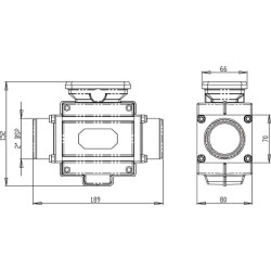 Magnetinis srauto matuoklis 2" M0377060