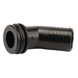 Žarnos jungtis 30 mm 45° 460430