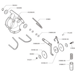 Trijų padėčių apėjimo vožtuvas 452200