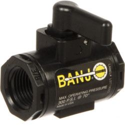 Vožtuvas 3/8" vidinis sriegis x vidinis sriegis NPT F LV038V