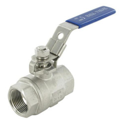 Nerūdijančio plieno rutulinis vožtuvas 2xF 1'' KS1FRVS