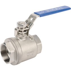 Rutulinis vožtuvas, nerūdijančio plieno, 2xF 1 1/4'' BVS114FSS