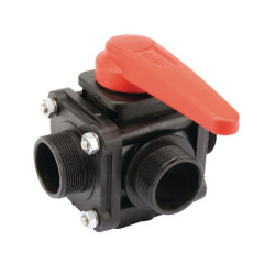 Rutulinis vožtuvas, 3 padėčių, 2" išorinis 453016E77