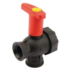 Rutulinis vožtuvas 3/4" - Ištisinis, ilga rankena, 3 padėčių 45531113A