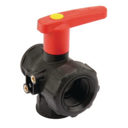 Rutulinis vožtuvas 1 1/4" - ištisinis, ilga rankena, 3 padėčių 45531115A