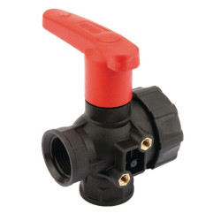 Rutulinis vožtuvas 1" - pertraukiamas, ilga rankena, 3 padėčių 45521114A