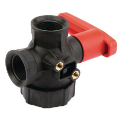 Rutulinis vožtuvas 1" - pertraukiamas, ilga rankena, 3 padėčių 45521114A