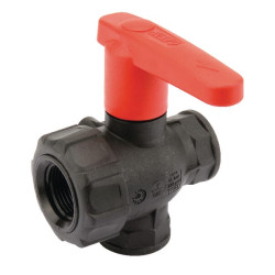 Rutulinis vožtuvas 1" - pertraukiamas, ilga rankena, 3 padėčių 45521114A