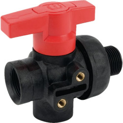 Rutulinis vožtuvas, 3 padėčių, 1 colio 116522AA