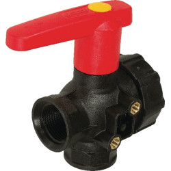 Rutulinis vožtuvas 1" - Ištisinis, ilga rankena, 3 padėčių 45531114A