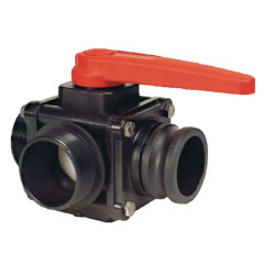 Rutulinis vožtuvas, 3 padėčių, 2" išorinis sriegis, 453016H77