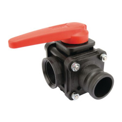 Rutulinis vožtuvas, 3 padėčių, 2" vidinis sriegis, 453016D77