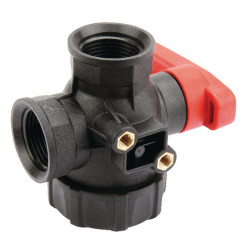 Rutulinis vožtuvas 1" pertraukiamas 3 padėčių 45521114