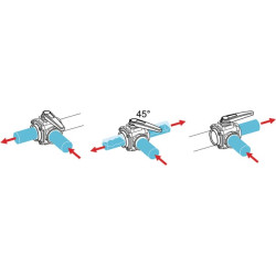 Trijų padėčių rutulinis vožtuvas, T9 453017S99
