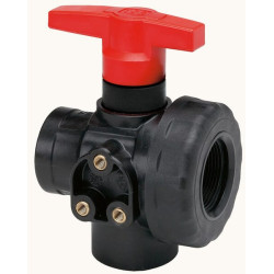 1 1/4 colio 3 padėčių rutulinis vožtuvas, montuojamas ant skydo 8218303