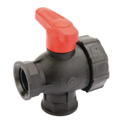 Rutulinis vožtuvas 3/4" pertraukiamas 3 padėčių 45521113