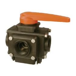 Rutulinis vožtuvas 1 1/2" 12 bar 4 padėčių 453045A66