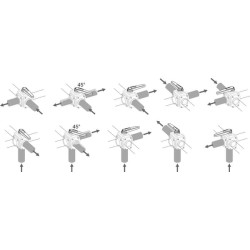 Rutulinis vožtuvas 5 padėčių T6 453055S66