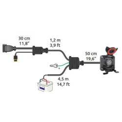 Maitinimo kabelis. ISOBUS padargo ir monitoriaus jungtis (UCS) 7 m 4679002251