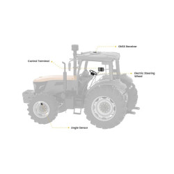 FJD AT2 automatinio vairavimo komplektas, 1 antena, SBAS+RTK versija, FJDAT2
