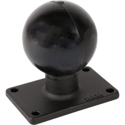 Stačiakampis pagrindas su 2,25 colio rutuliuku RAMD202U23