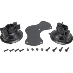 RAM dvigubas siurbimo puodelio pagrindas (blisterinė pakuotė) RAMB189BBL