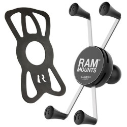 RAM X-GRIP universalus 5 colių planšetinis kompiuteris su 1 colio rutuliuku RAMHOLUN10BU