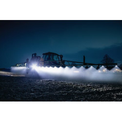 Darbo žibintas LED, 800lm, apvalus, 12/24V, mėlynas, tvirtinamas varžtais, 110,4 mm, 4 LED, Hella 1G0996276701