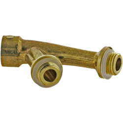 Dvigubas antgalio laikiklis, SW sriegis G1/4“ 12006401