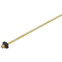 Purškimo vamzdis 60 cm lenktas, žalvarinis REB/REC, G1/4" abiejose pusėse 12007401