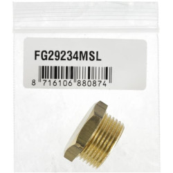 Žalvarinis kamštis M 3/4" FG29234MSL