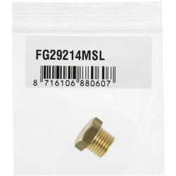 Žalvarinis kamštis M 1/4" FG29214MSL