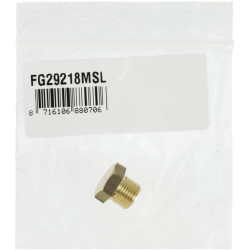 Žalvarinis kamštis M 1/8" FG29218MSL