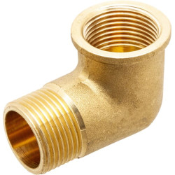 Žalvarinė alkūnė F/M 1" FG921MSL