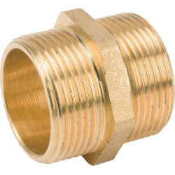 Žalvarinė jungtis 2xM 1 1/4" FG280114MS