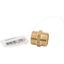 Žalvarinė jungtis 2xM 3/4" FG28034MSL